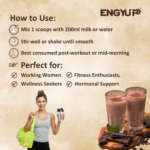 Engyup Women's Protein for working women, fitness Enthusiasts, wellness seekers, hormonal support